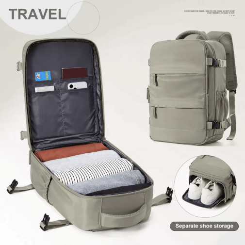 Ryanair Cabin Backpack 40by30by20 – Airline Approved Carry-On Laptop Travel Bag