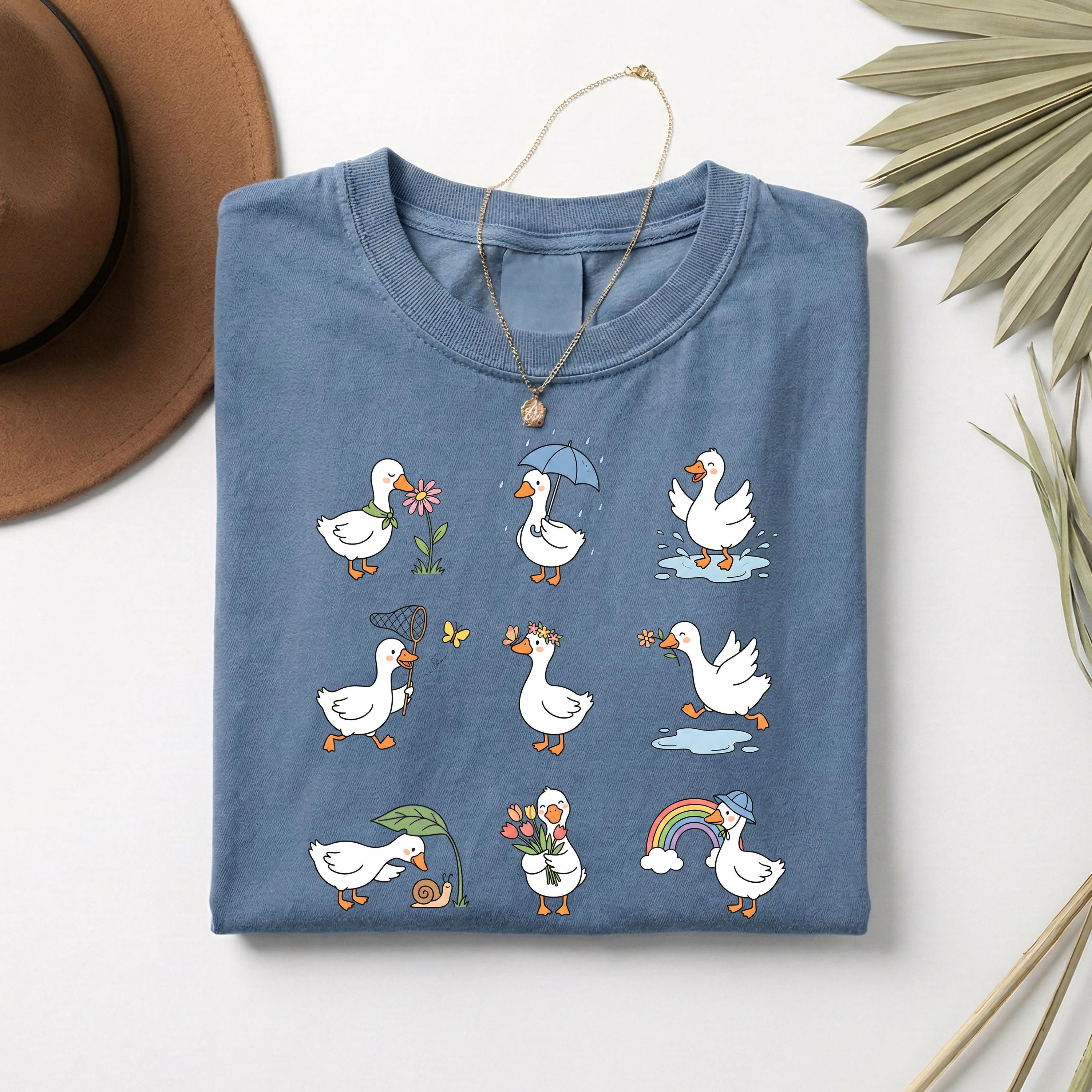 Funny Duck Shirt Cute Duck Lover Graphic Tee Animal Gift