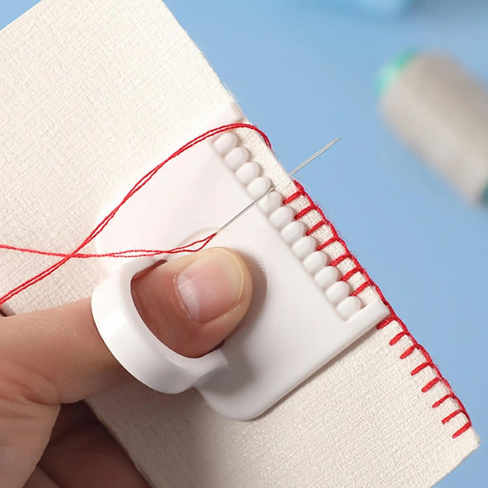 Magnetic Sewing Seam Guide and Gauge Tool