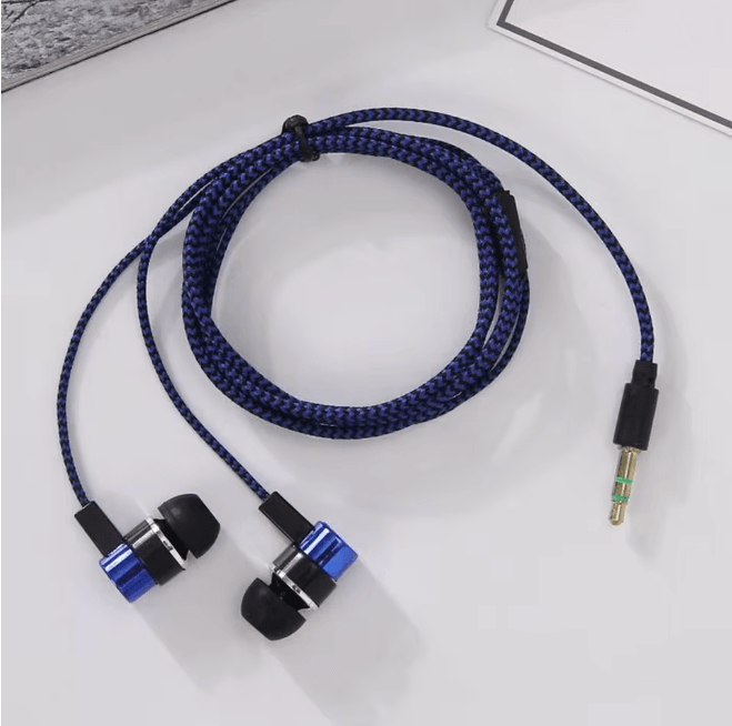 PureBass Wired In Ear Headphones with Noise Isolation and Deep Stereo Sound