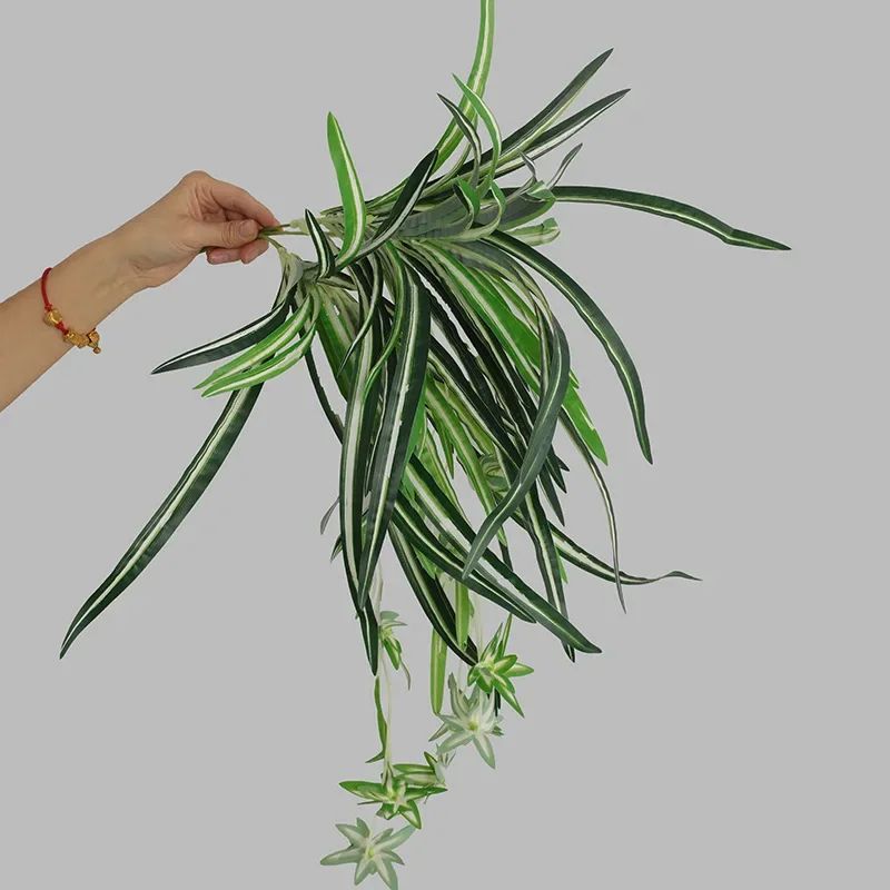 Artificial Orchid Wall Hanging Plant for Home Decor