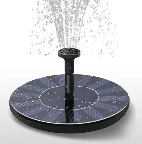 Solar-Powered Floating Fountain Pump – Decorative Water Feature (13cm / 16cm / 18cm)