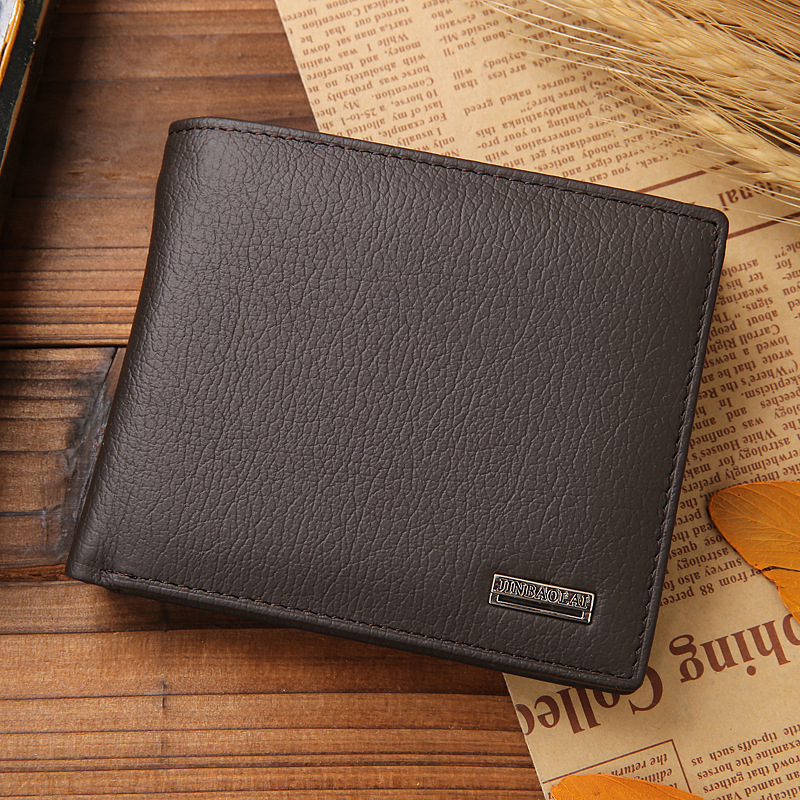 Genuine Leather Wallet for Men Slim Waterproof Credit Card Holder with Coin Pocket