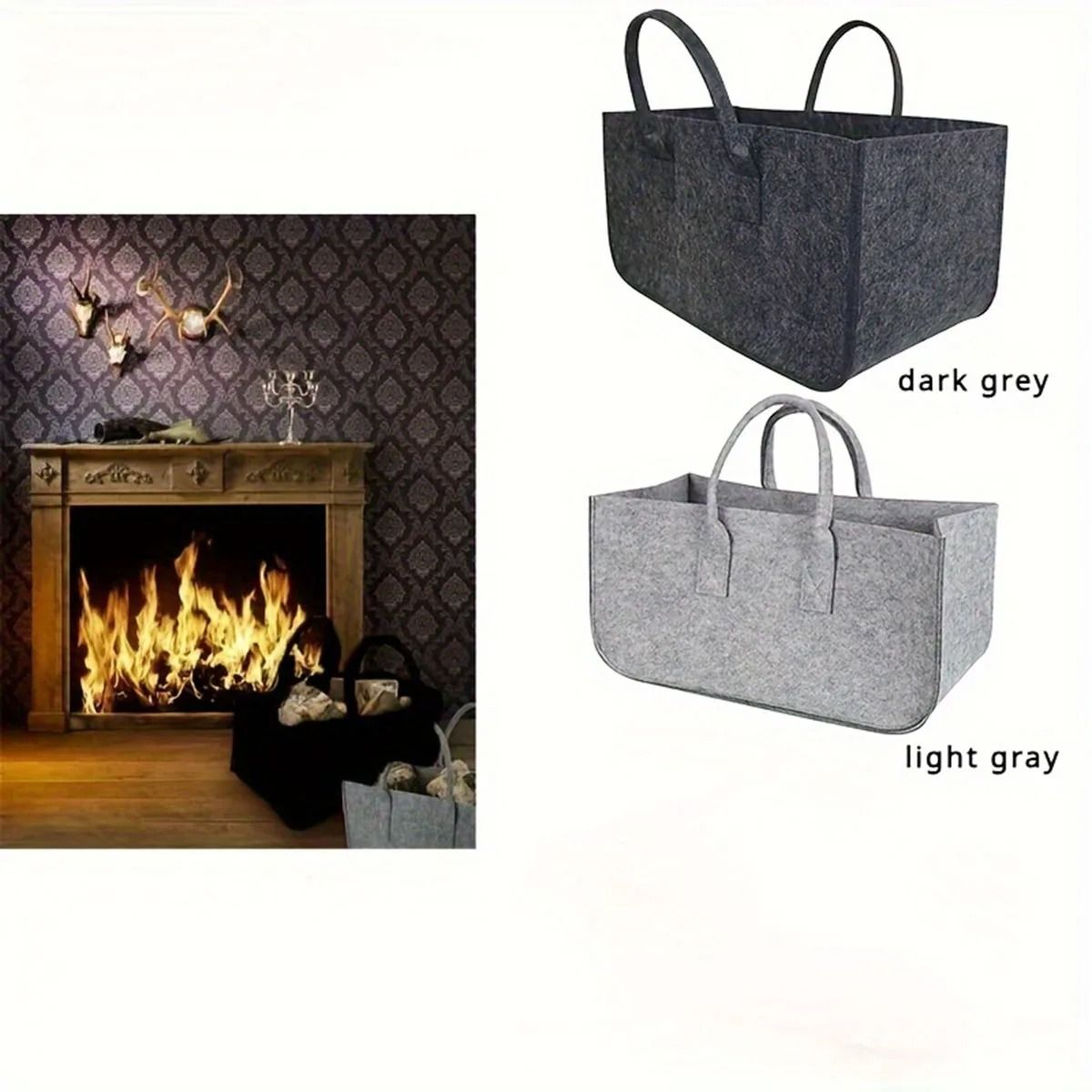 Thickened Multi-Purpose Felt Shopping and Storage Tote