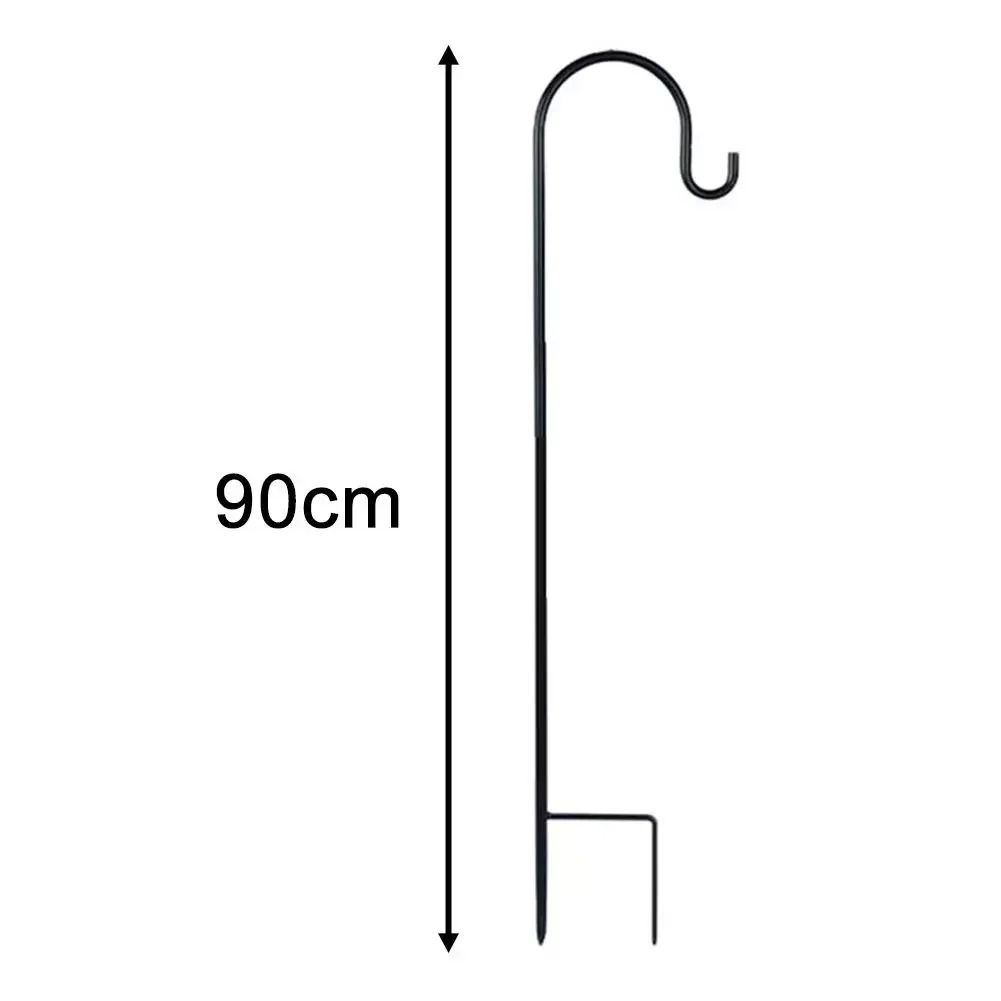 Heavy Duty Garden Shepherd Hook Outdoor Plant Hanging Hook Stand