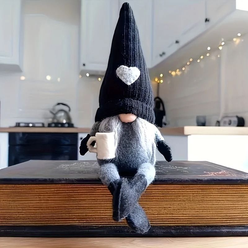 Coffee Gnome Plush Doll