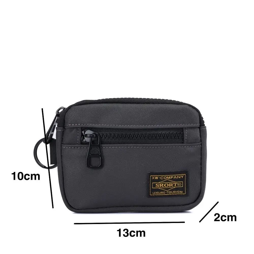 Casual Retro Canvas Mini Zipper Pouch