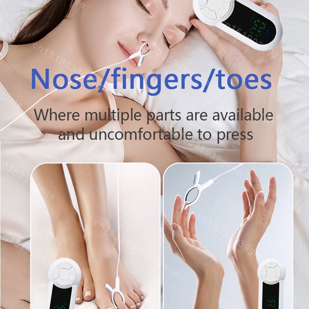 Sleep Aid Device, Ear Clip Type Anxiety Relief, Stimulation Therapy, Fast Sleep Instrument for Migraine and Insomnia