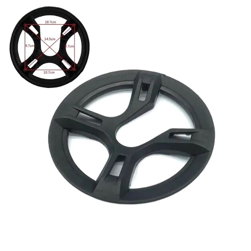 Durable 48T Bicycle Chain Guard Cover – 4-Hole Crankset Protector & Chainring Shield