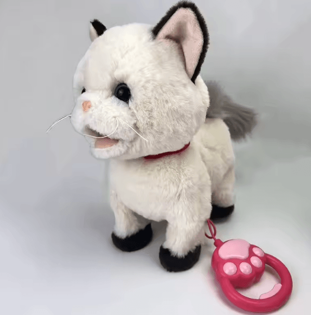 Interactive Robot Dog Plush Toy – Talking, Barking & Singing Electronic Puppy