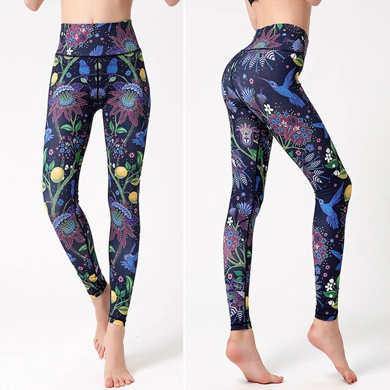 Cloud Hide Women's High-Waist 4-Way Stretch Yoga Leggings – Non-See-Through Fitness & Running Pants