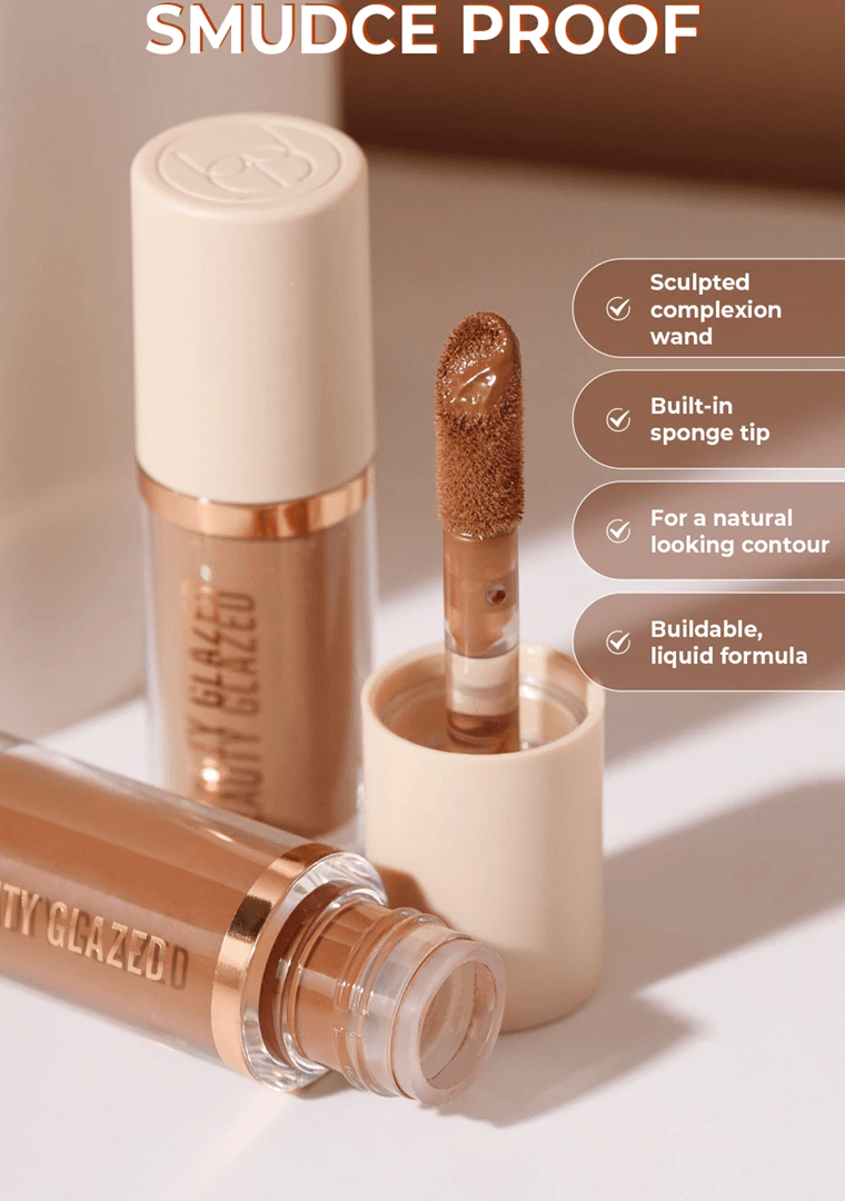 Beauty Glazed Dual Liquid Contour Stick Waterproof Matte Face Sculpting Contour