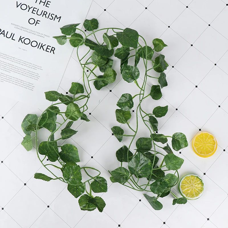 Lush Artificial Ivy Vines Hanging Garland Natural Wall Decor