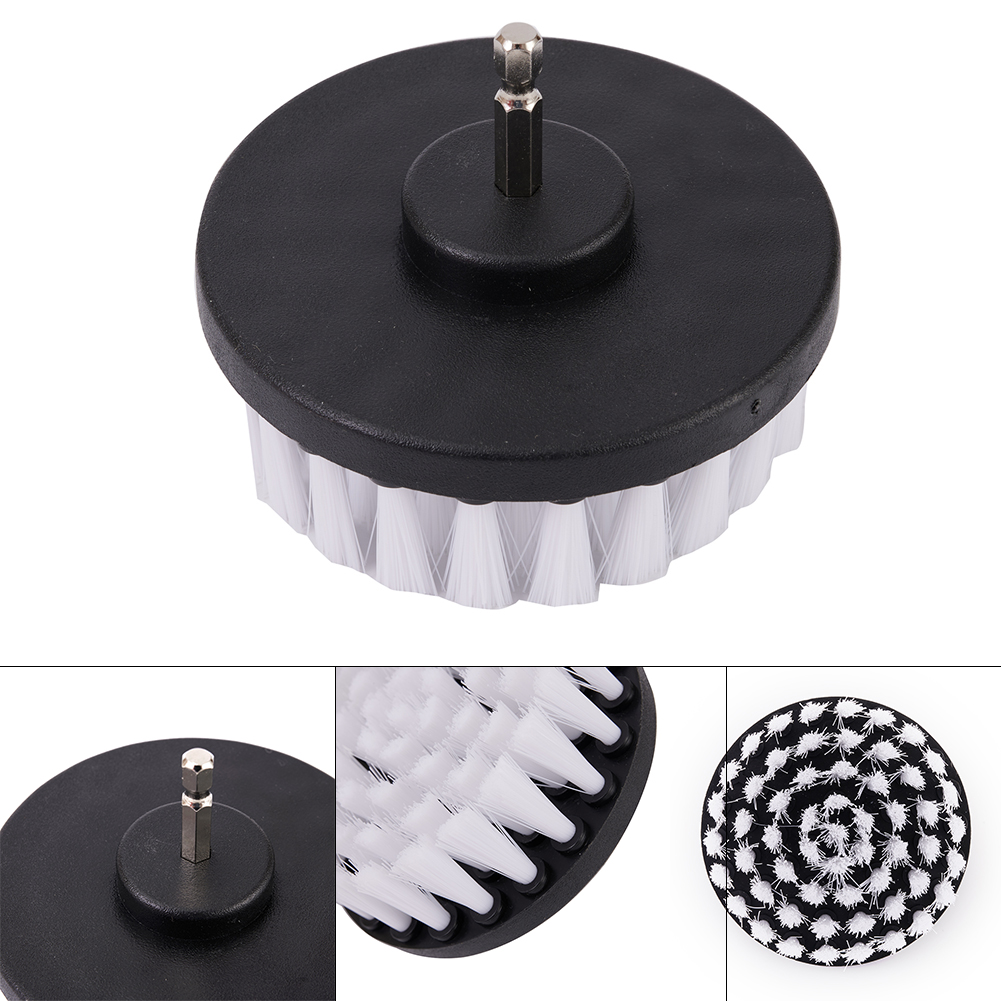 Soft Drill Brush for Auto Care, Carpet, Leather, Bathroom, Kitchen Cleaning Tools, Drill Kit