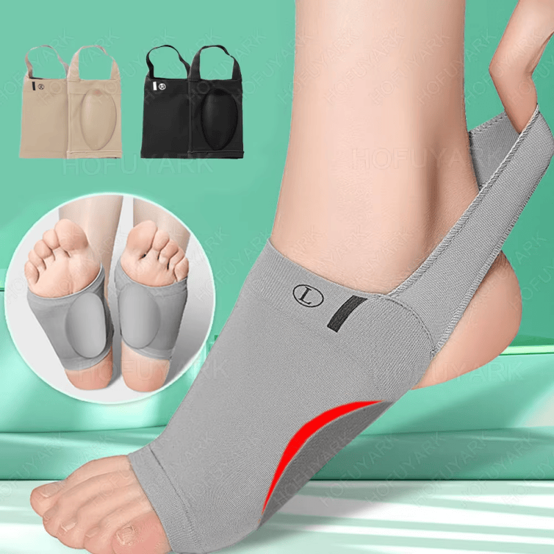 Premium Silicone Arch Support Insoles for Flat Feet & Plantar Fasciitis Relief