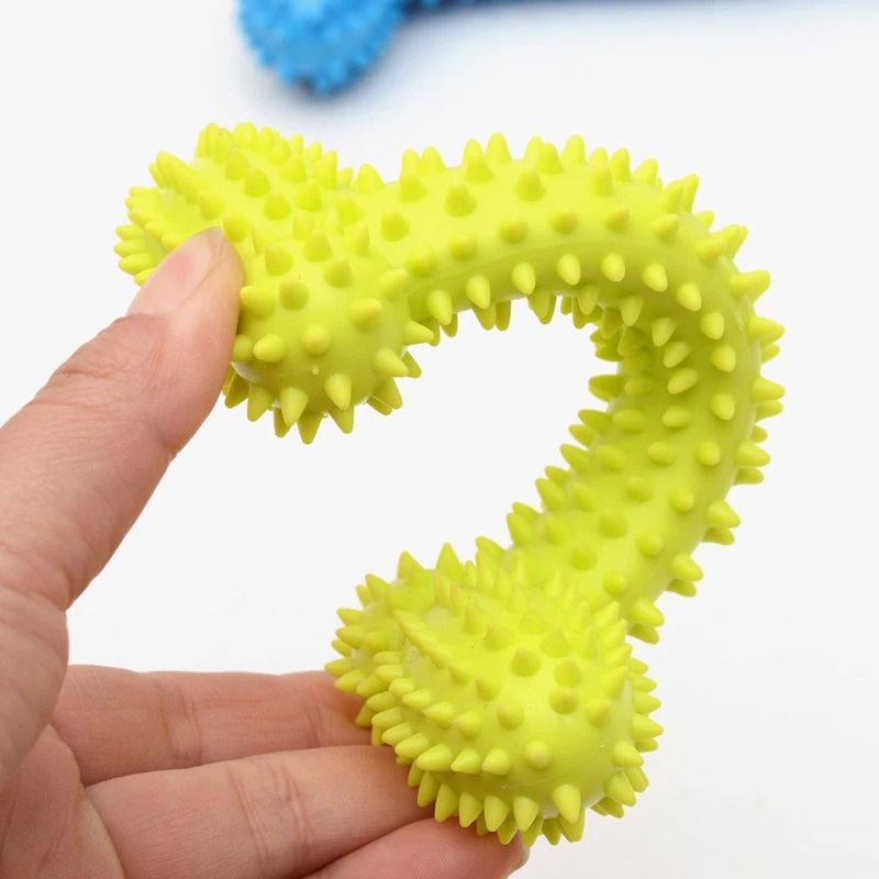 Soft Rubber Dog Chew Bone Toy