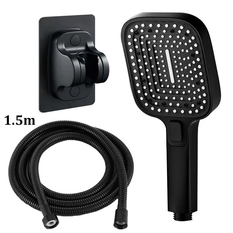 High Pressure 3 Mode Rainfall Shower Head Large Panel Bathroom Set