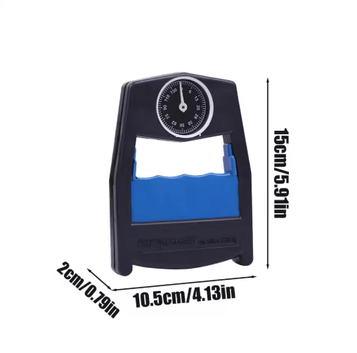 Digital Hand Grip Strength Tester – Handheld Grip Power Measurer and Forearm Trainer