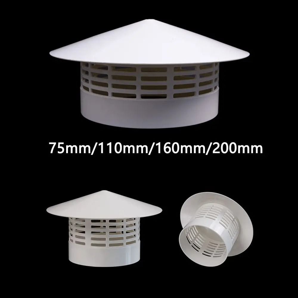 Architectural PVC Roof Vent Gallery | High-Fidelity Round Ducting Grille & Professional Weatherproof Tech