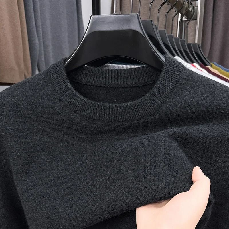 Mens Diamond Pattern Knit Sweater