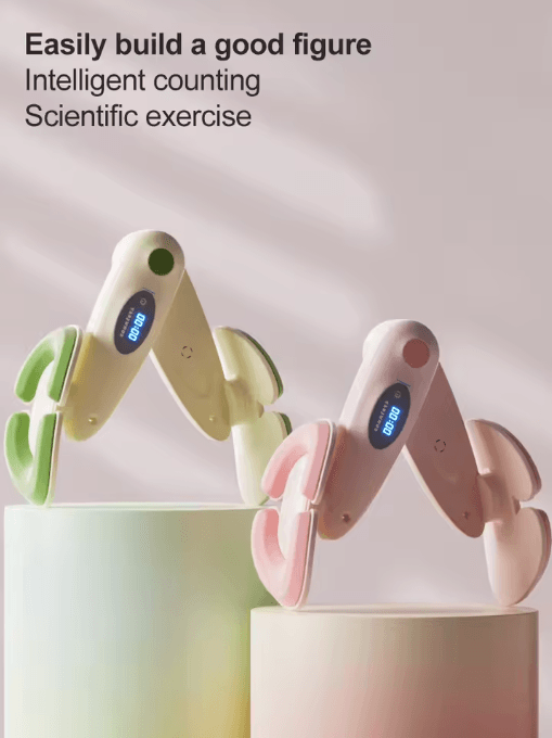 Postpartum Pelvic Floor Trainer with LED Counter Adjustable pelvic floor trainer for Core & Leg Strength