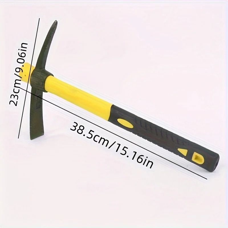 Heavy-Duty Garden Pickaxe for Planting, Tilling, and Outdoor Use