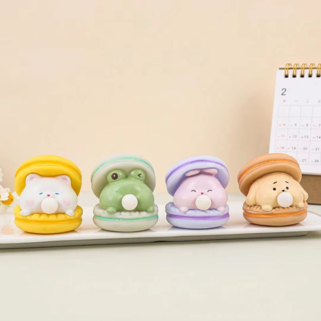 Creative Animal Bubble Burger Squishy Toy – Stress Relief & Fun Pinch Toy