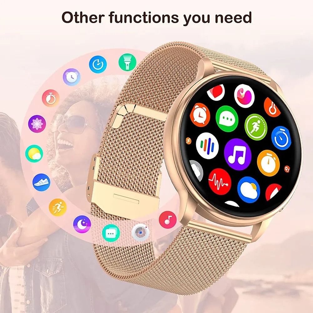 1.72-inch HD Crystal-Clear Smartwatch
