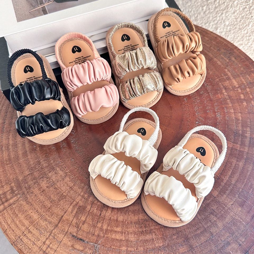 Soft Sole Baby Sandals – Lightweight Summer Crib Shoes for Newborns & First Walkers