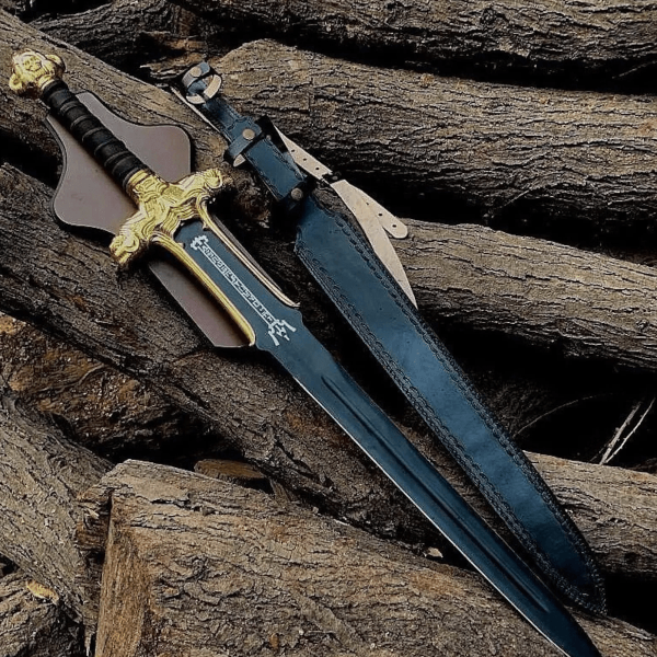 Barbarian Conan Sword with Decorative Sheath - Collector's Edition