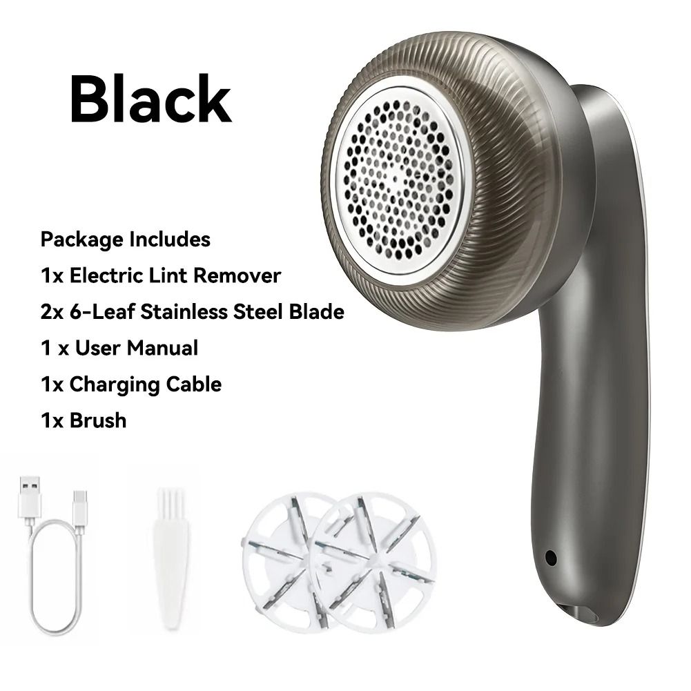 Digital Display Fabric Shaver – Professional Rechargeable Lint & Pill Remover
