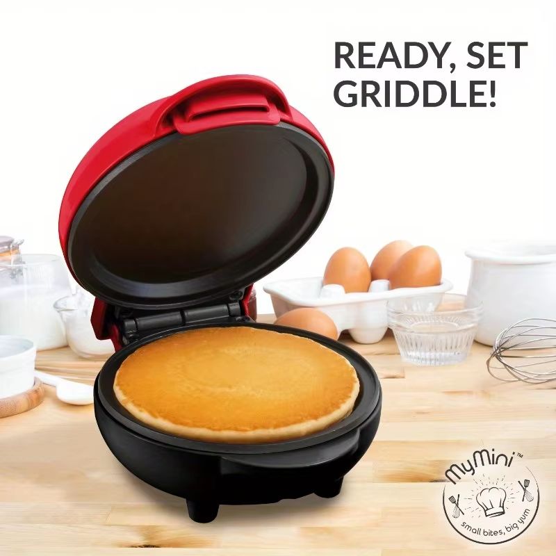 Mini Multifunction Electric Waffle and Sandwich Maker Nonstick Breakfast Cake Oven Kitchen Appliance
