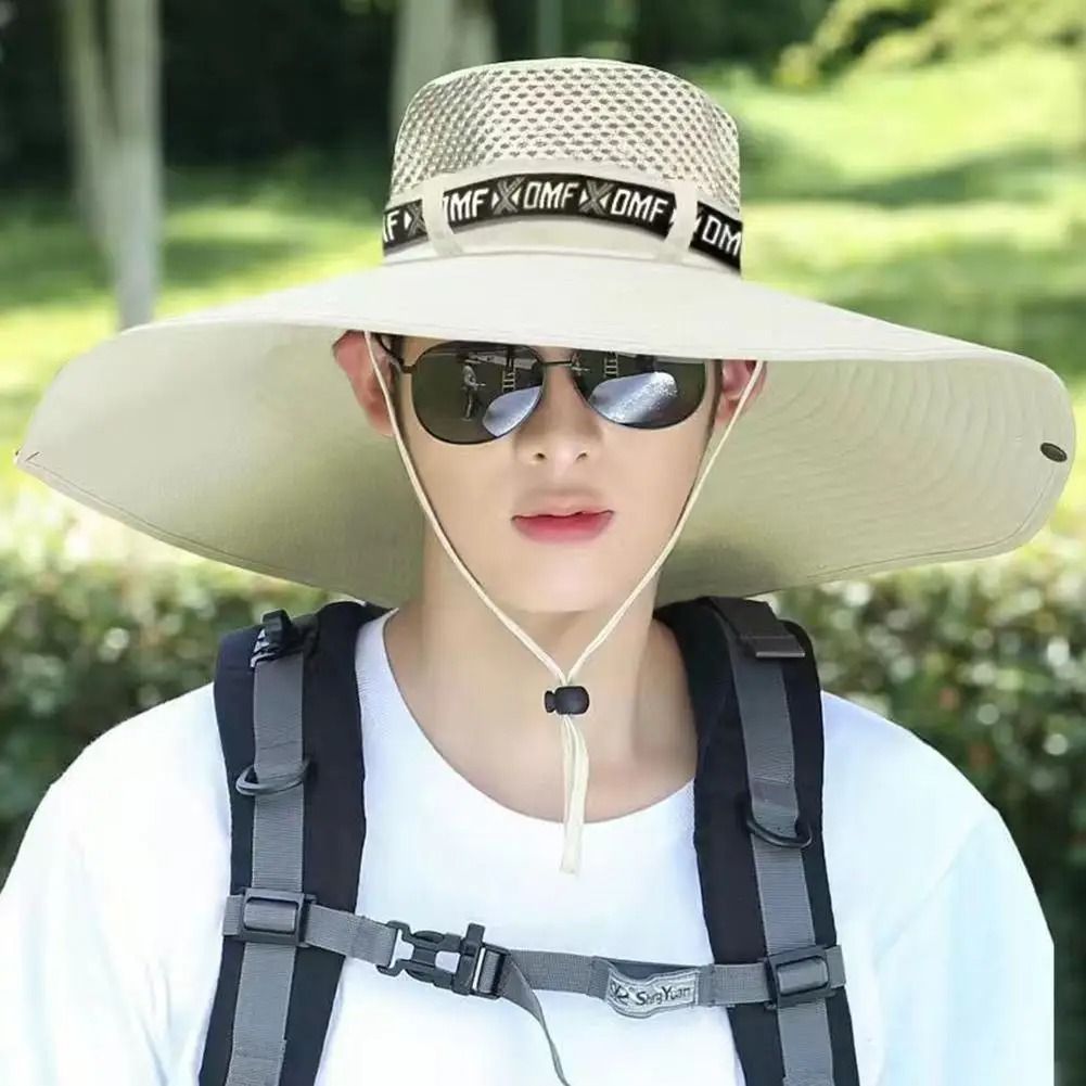 Large Brim Breathable Fishing & Sun Hat
