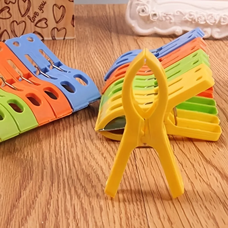 Heavy Duty Windproof Clothes Clips Large Laundry Drying Pins Set