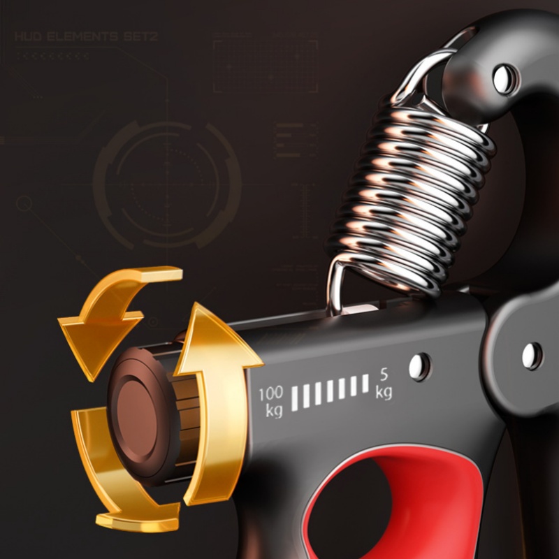 Adjustable Grip Strengthener for Gym & Fitness Hand Expander for Muscle Recovery & Strength Training