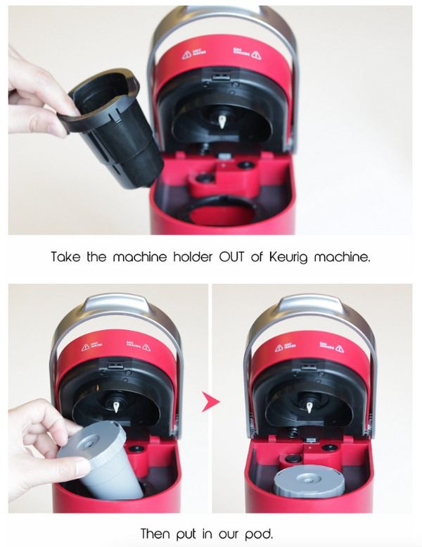Reusable My K-Cup Coffee Filter, Refillable Holder for Keurig, High-Quality Stainless Steel Mesh