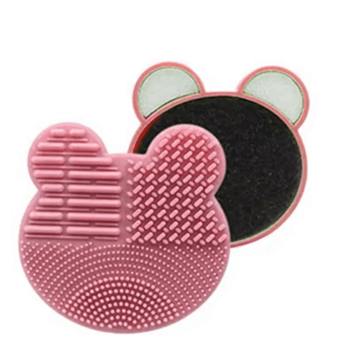 Silicone Makeup Brush Cleaner Bowl – Foldable Brush Washing & Scrubbing Tool