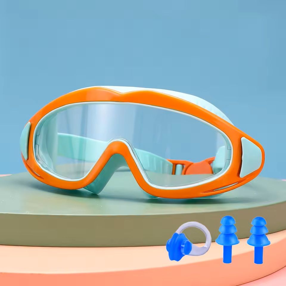 Children's Wide Angle Anti Fog Swimming Goggles