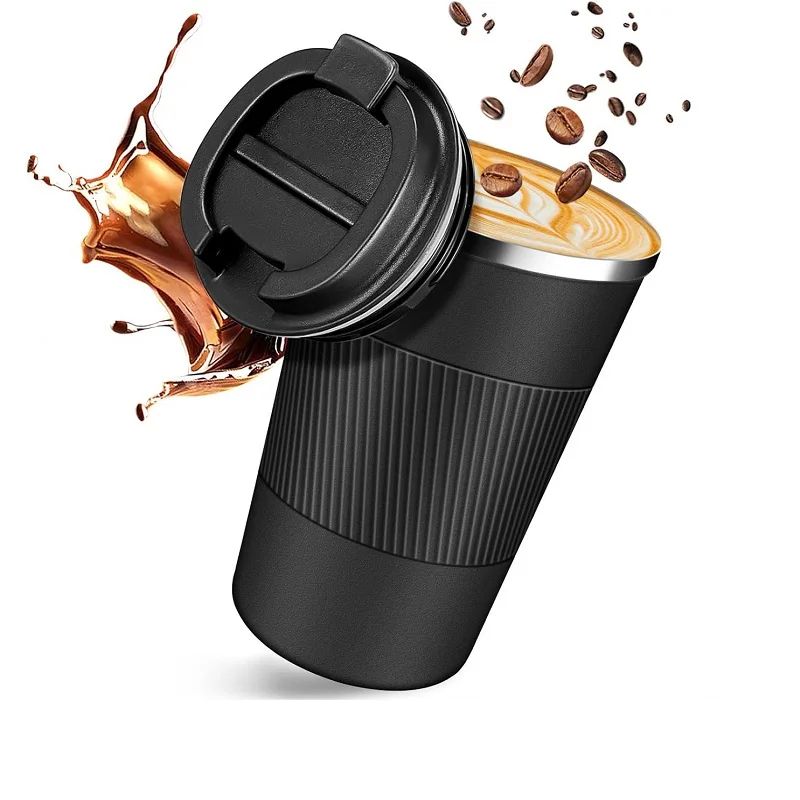 304 Stainless Steel Leakproof Travel Coffee Mug – Double Wall Insulated Thermal Bottle