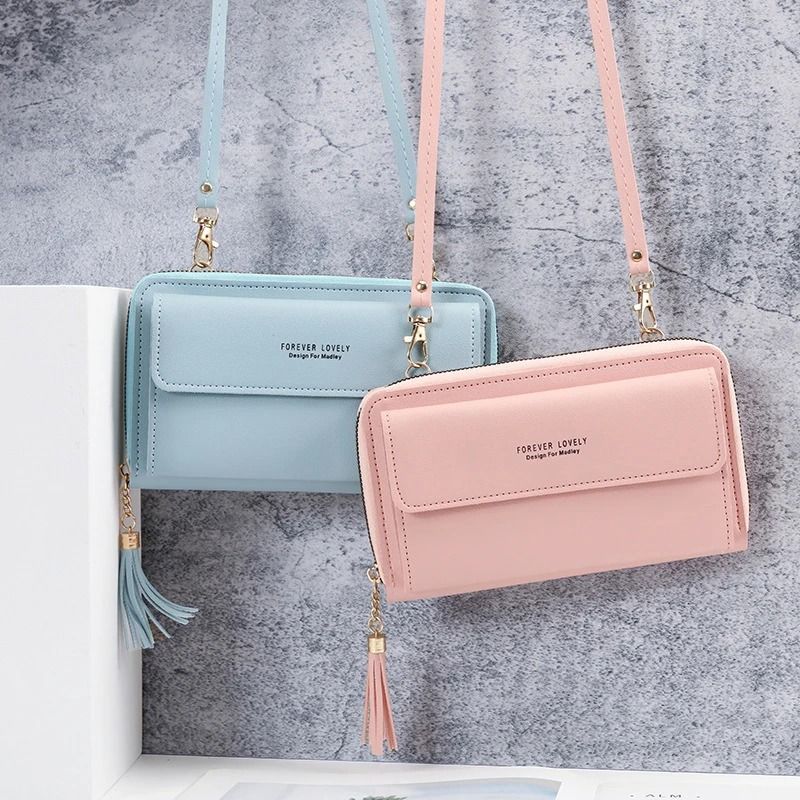 Fashionable Multi-Functional Crossbody Wallet and Phone Bag