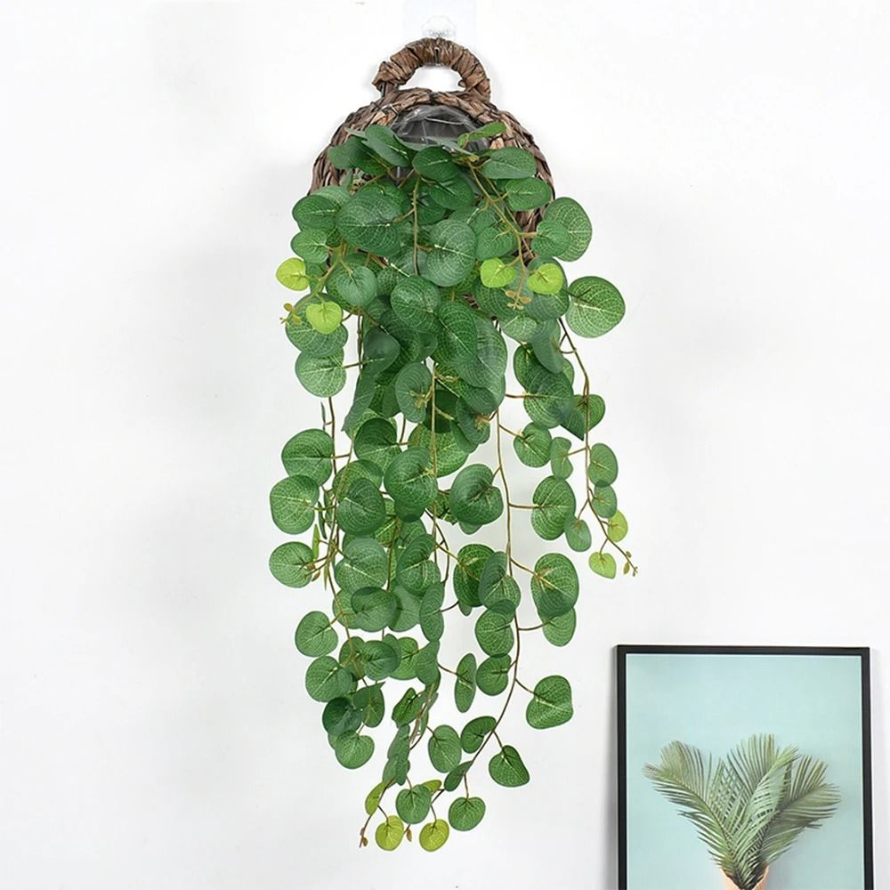 Lush Artificial Eucalyptus & Tropical Hanging Vines