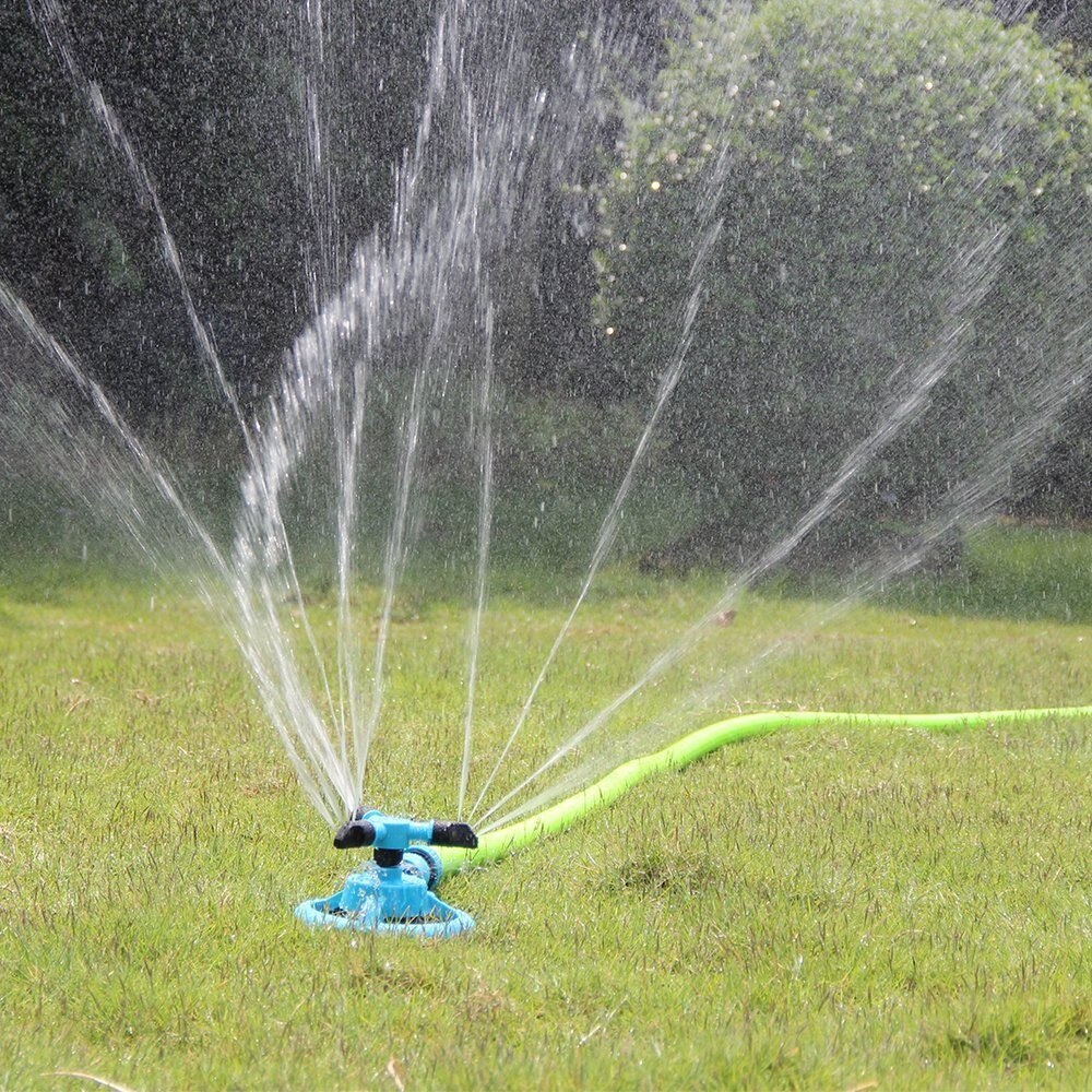 Rotating Water Spray Garden Lawn, Automatic Sprinkler Garden, Sprinkler Nozzle 360 Degree Automatic, Watering Irrigation