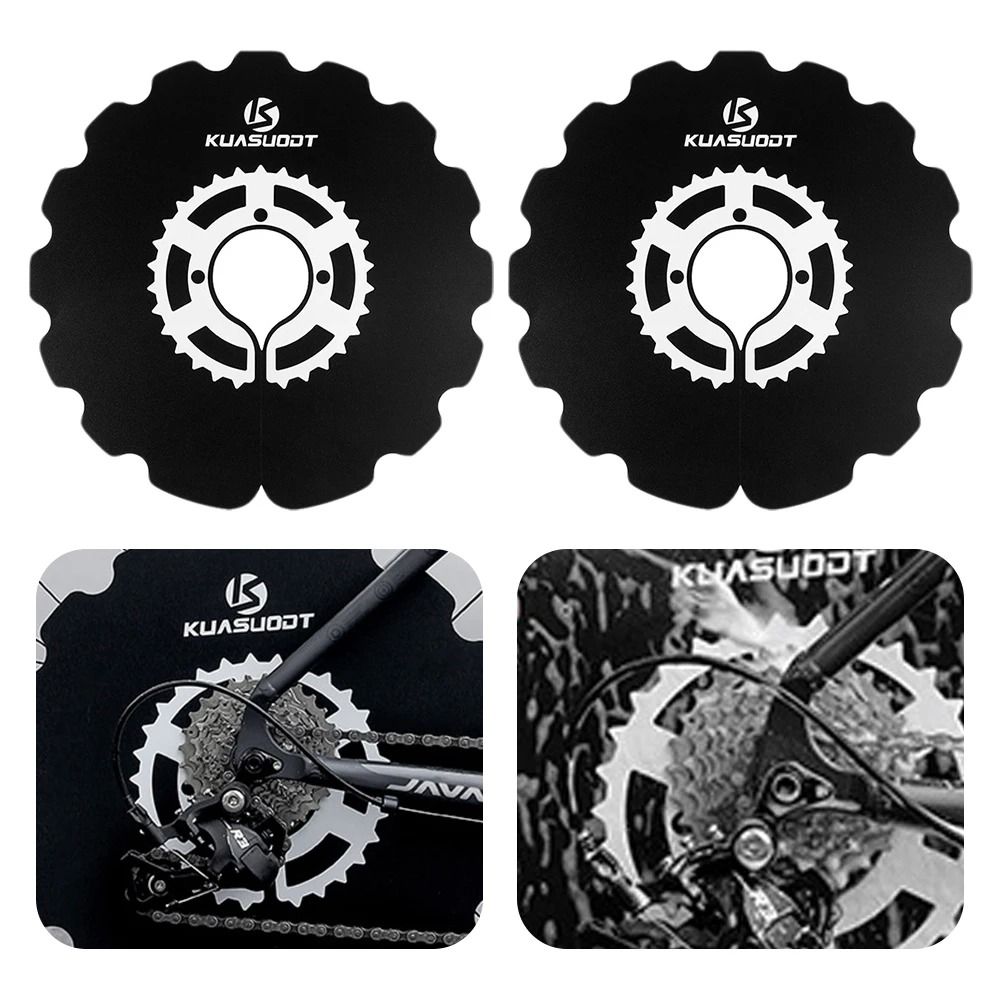 Universal Bicycle Disc Brake Protection Cover for Cleaning and Maintenance
