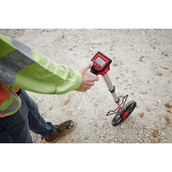Digital Measuring Wheel with Backlit Screen and One Hand Control