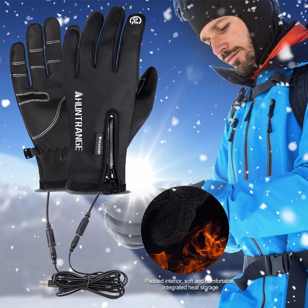 USB Heated Waterproof Gloves - Instant Warmth & Protection for Winter Outdoors