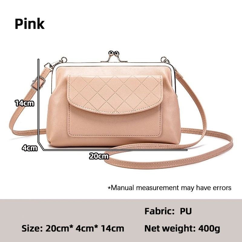 Fashionable Mandarin Duck Buckle Single-Shoulder Mobile Phone Bag