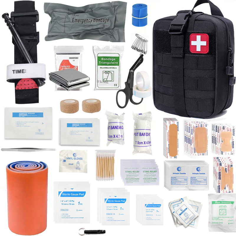 Home Outdoor Travel First Aid Kit, Camping, Boating, Hiking, Multifunctional Portable Mountaineering Survival Kit