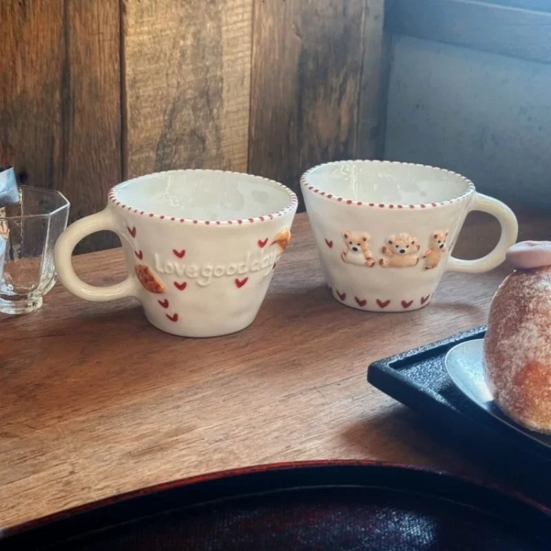 Relief Ceramic Infusion Mug