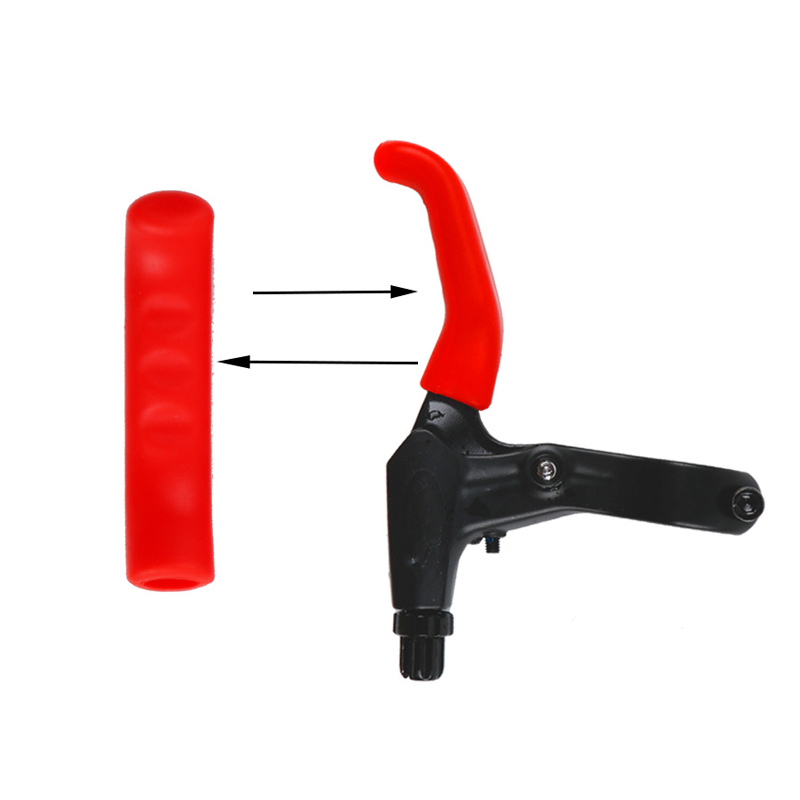Universal Silicone Bike Brake Lever Cover Anti Slip Silicone Brake Lever Grips for Bicycle Comfort and Control