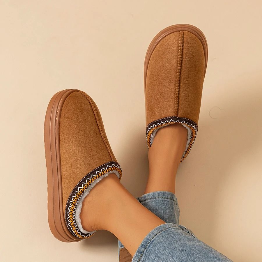 Plush All-Season Comfort Houseshoes